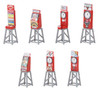 FALLER 180946 Funfair Slot Machines (7) 00/HO Model Kit