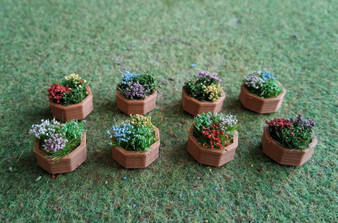 Octagonal Planters (8) for 00/HO