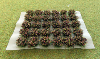 Self Adhesive Flowering Moorland Bushes (30)