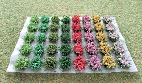 Self Adhesive Flowering & Foliage Shrubs (40)