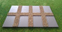 Empty Allotment Plate with 8 Spaces for 00/HO Model Railway and Diorama's