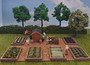 Cabbages & Cauliflower Beds for 00/HO Model Railway and Diorama's