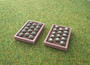 Cabbage & Cauliflower Beds for 00/HO Model Railway and Diorama's
