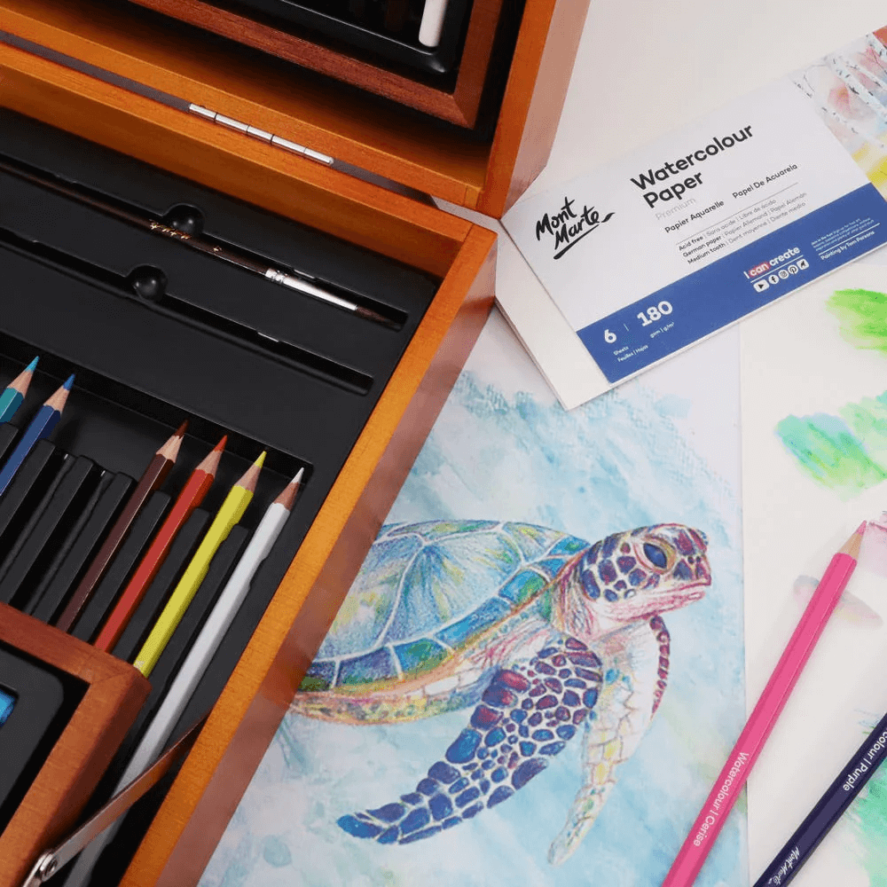 Mont Marte Mixed Media Drawing Set Signature 152 Piece