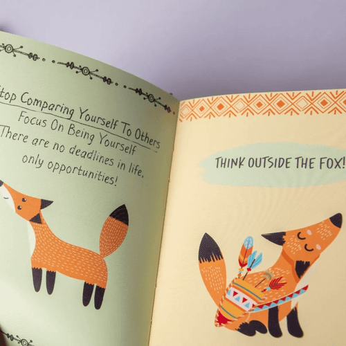 Get ready to be inspired with the delightful Don't Give a Fox - Be Your Own Inspiration Quote Book. With 96 pages of motivational quotes, life advice, jokes & self-help tips.