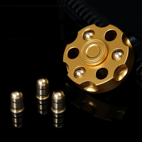 The Bullet Fidget Spinner Gold is a captivating and versatile fidget toy that combines sleek design, exceptional craftsmanship, and endless customisation possibilities.