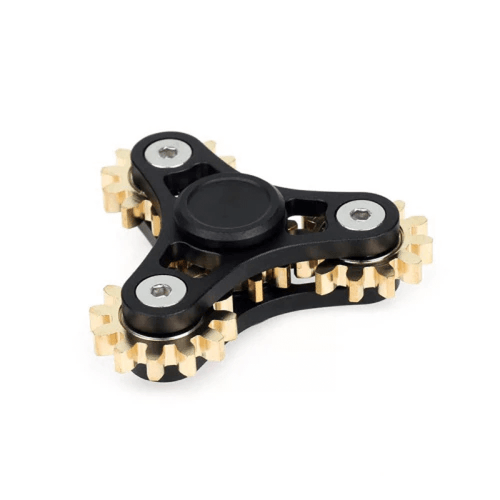 The Tri-Point Gear Black Fidget Spinner is a truly one-of-a-kind fidget toy that combines innovative design, exceptional craftsmanship, and mesmerising performance.