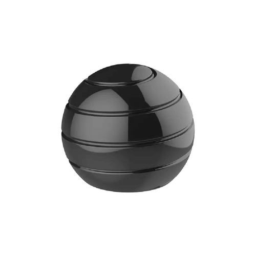 The Metal Spinning Gyro Ball - Black is a remarkable fidget toy that combines kinetic art and mesmerising optical illusions to create a truly captivating sensory experience.