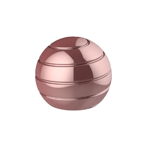 The Metal Spinning Gyro Gold - Pink is a remarkable fidget toy that combines kinetic art and mesmerising optical illusions to create a truly captivating sensory experience.