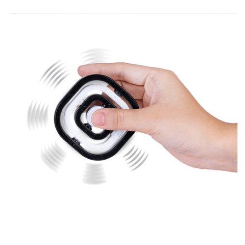 Experience the ultimate spinning sensation with the 3D Sensory Spinner! This unique spinner features four separate layers that can spin independently or together.