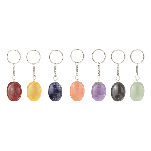 This unique Worry Stone Keychain fits perfectly between the thumb and index finger, allowing for gentle rubbing to bring therapeutic and psychological benefits.