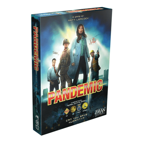 In Pandemic, victory or defeat is a shared experience. The fate of humanity relies on your team's ability to work together to suppress the outbreaks and discover the cures in time!