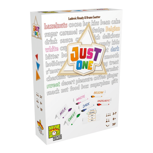 Experience the same thrilling gameplay, now in a brand-new box! Introducing "Just One," an award-winning cooperative party game that will test your wit and vocabulary.