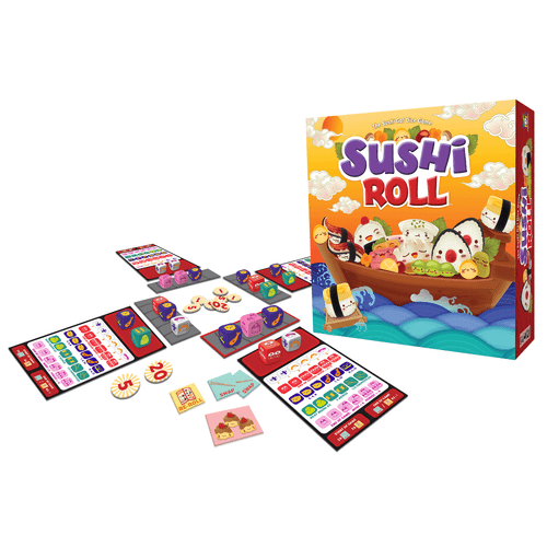 A Delicious Dice Delight! Roll, pick, pass, and score! Welcome to Sushi Roll, a dice-tastic twist on the beloved card game Sushi Go!