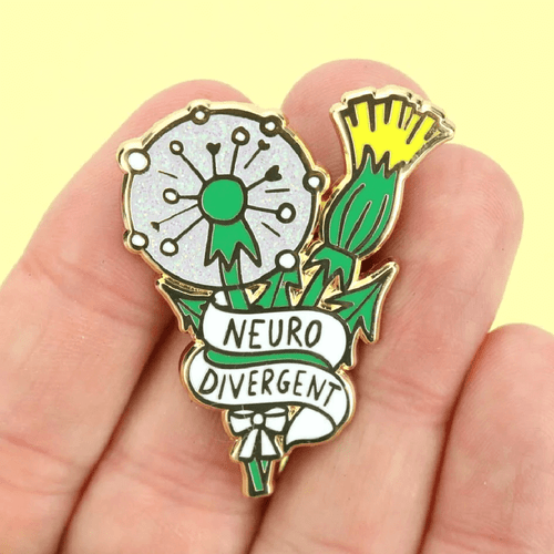 Celebrate your uniqueness, passion, and wonderful boldness with the Jubly-Umph - Neurodivergent Lapel Pin! Embrace what makes you special and unique.