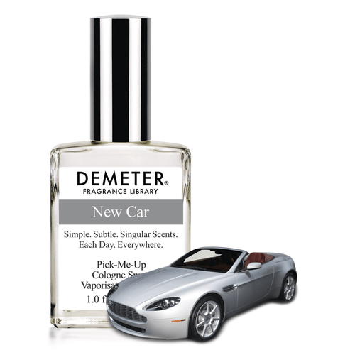 With Demeter New Car fragrance, you are immediately transported to that joyful moment when you slide into the driver’s seat of a brand new car for the first time.