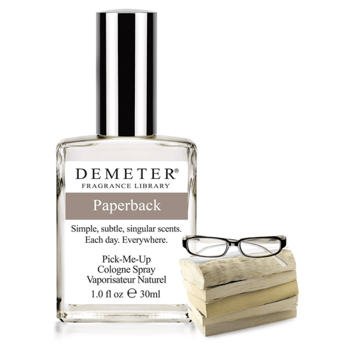 Demeter's Paperback fragrance is a nostalgic and evocative scent that transports you directly into the world of old books, quiet libraries, and cosy, well-loved bookstores.