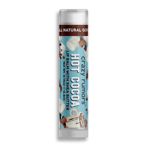 Indulge in the ultimate comfort for your lips with Crazy Rumors Hot Cocoa Lip Balm – a warm embrace for your senses that's as comforting as curling up by the fire with a mug of hot chocolate.