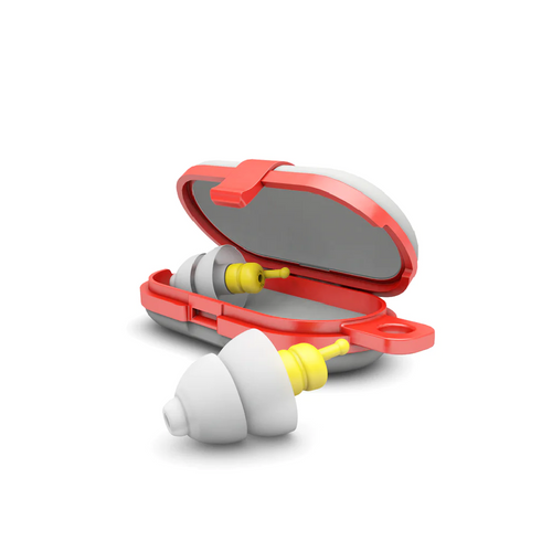 The genius behind these Alpine Flyfit Earplugs lies in their ability to regulate the unsettling pressure exerted on the eardrums during flights.