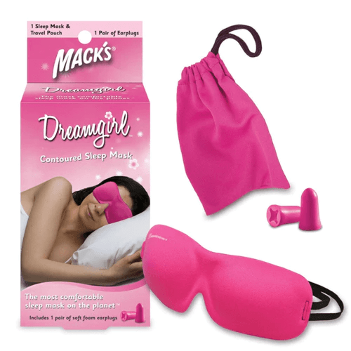 Dive into a world of comfort and luxury with Mack's Dreamgirl Sleep Mask. Crafted meticulously, this sleep mask caters to those who value both style and substance.