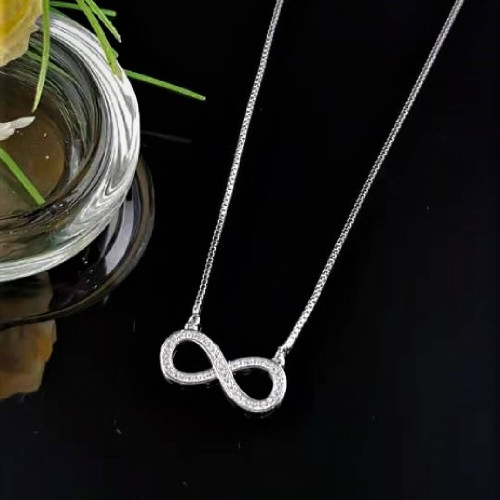 Celebrate boundless diversity, understanding, and love with the Infinity Necklace—a piece that not only dazzles the eye but also warms the heart with its profound symbolism.