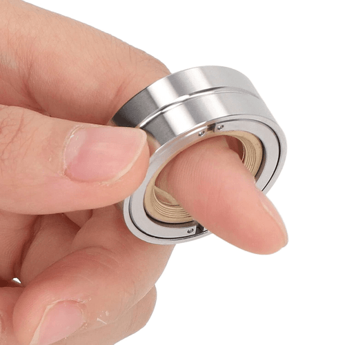 Compact and portable, this Magnetic Ring Spinner is your perfect pocket companion, whether you're waiting for a bus, on a long call, or just need a momentary escape.
