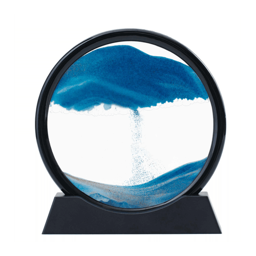 The Lyell's Sand Art Small 18cm offers a unique and mesmerising artistic journey, capturing the essence of beauty in its most granular form.