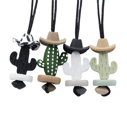 Introducing the Cactus Cowboy Adult Chew Necklace, where the allure of the desert meets oral motor and fidgeting sensory satisfaction.