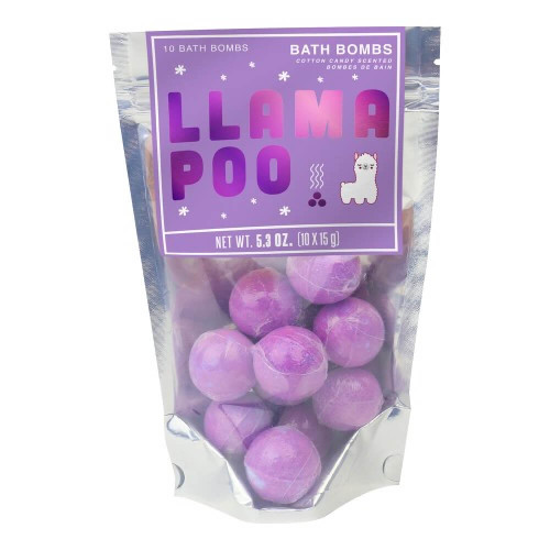 Say goodbye to 'prob-llamas' with a bath experience that's as delightful as it is unexpected. The Llama Poo Bath Bombs promise fun, fragrance, and relaxation in your tub.