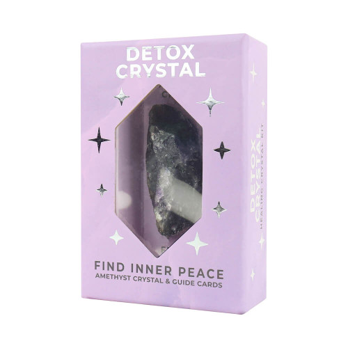 Rediscover the joy of a life lived in harmony, where the mind is serene, the heart is open, and the spirit soars with the Detox Crystal Healing Kit.
