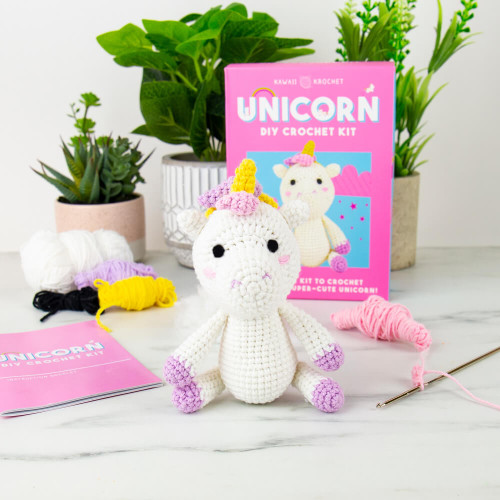 The Unicorn DIY Crochet Kit offers not just a delightful crafting experience, but an opportunity to bring to life a creature synonymous with magic, dreams, and purity.