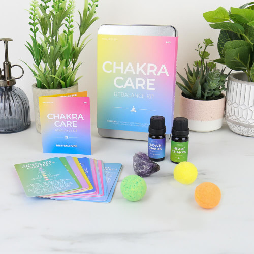 The Chakra Care Wellness Tin isn't merely a kit; it's an experience, a pilgrimage you undertake within the sacred temple of your body and soul.