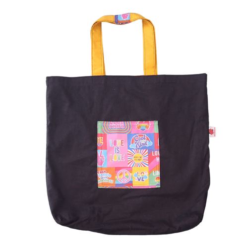 Celebrate love, acceptance, and pride with our Black Pride Tote Bag, a fusion of understated elegance and a burst of lively, affirmative messages.