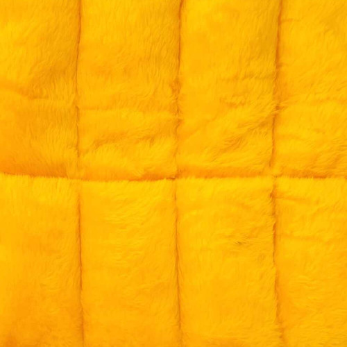 Embark on a sensory journey enveloped by the bold, bright, and tantalisingly tactile with our Weighted Lap Blanket - Orange Furry 3.5kg.