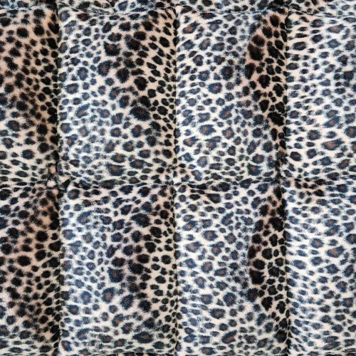 Our Weighted Lap Blanket - Leopard Print 2.5kg is a sultry & soothing escape into a tactile wilderness, where comfort prowls in every stitch & softness is spotted in every restful moment.