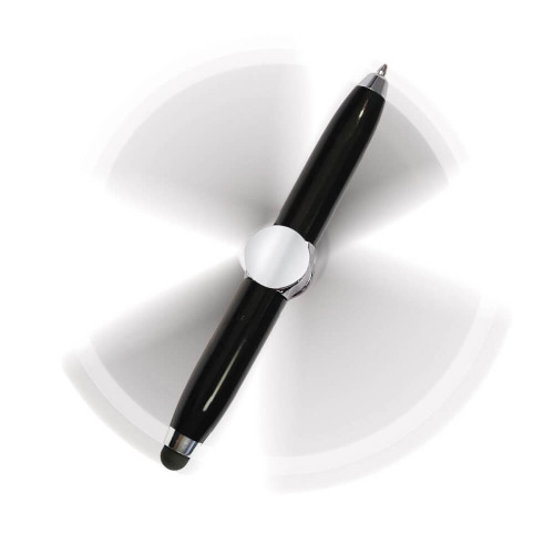 The Fidget Pen is a masterful blend of practicality and playfulness, designed for those who like to keep their hands busy while they work or think.