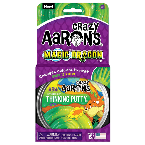 Embark on a mystical journey with Magic Dragon Thinking Putty, where enchantment meets transformation as it changes colour with just the heat of your hands!