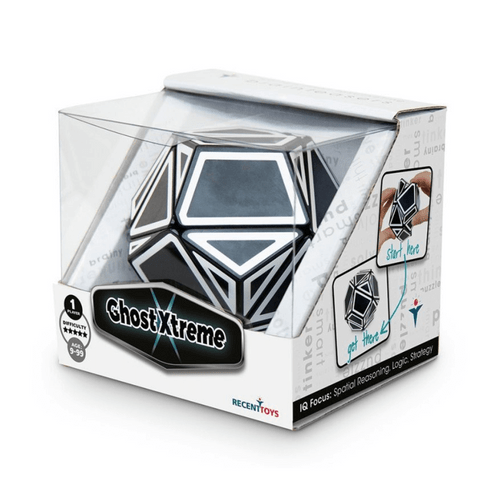 Unlike traditional puzzles with varied colours and standard-shaped pieces, the Meffert Ghost Cube Xtreme offers a unique and perplexing experience.