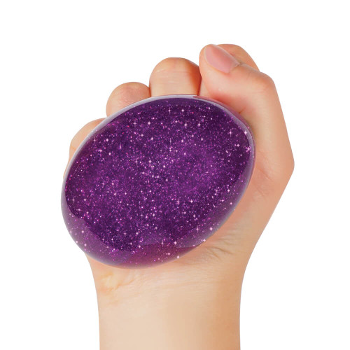Discover the art of relaxation with the Nee-Doh - Stardust Shimmer! When stress takes its toll, embrace the soothing qualities of this stress ball.