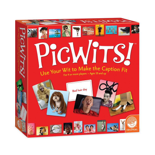 Discover endless laughter with PicWits from MindWare, an uproarious card game that proves every picture is worth a thousand laughs.