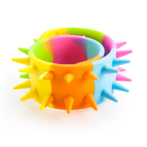 Spiky Snap Bracelet is a delightful accessory that's bound to be a hit with the young and the young at heart, making it a fun gift for the playful rebels in your life!