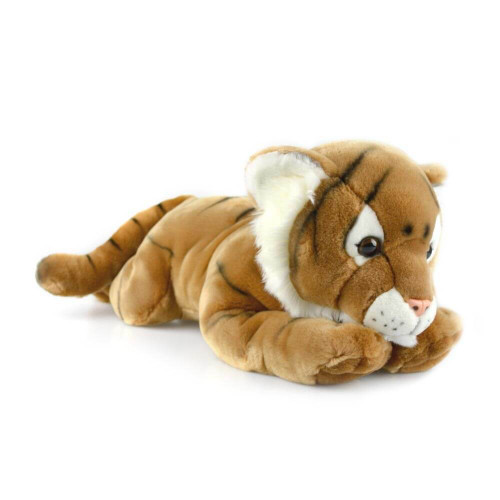 Our Weighted Lying Tiger is more than a plush toy. It is a thoughtful, purposeful companion that is designed to bring comfort, grounding, and relief to those it serves.