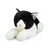 The Weighted Lying Cat Black & White 60cm is a beautiful blend of function & comfort. It serves as a calming tool, embodying the delightful charm and comfort of a loving pet.