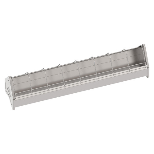 Metal Trough Chicken Feeder - 20"