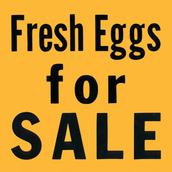 Eggs for Sale Sign