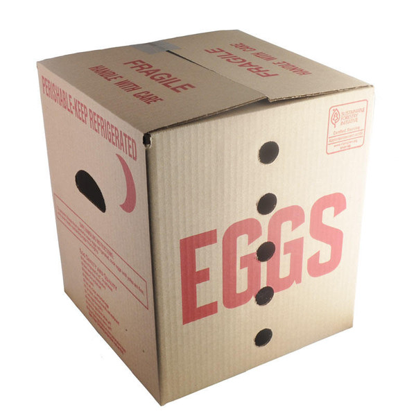 15 Dozen Egg Box (Case of 25), PP222, Stromberg's.