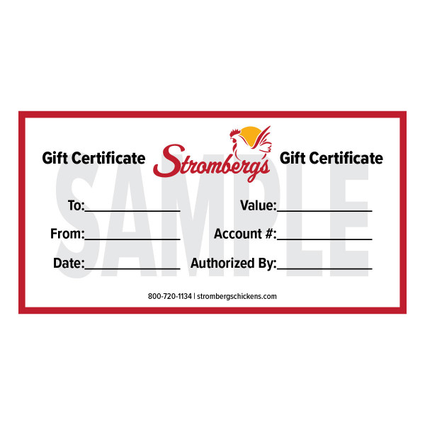 Gift Certificate