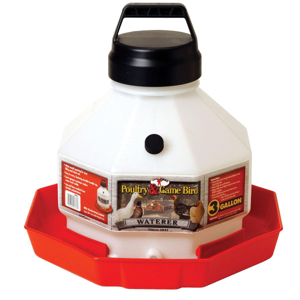 Poultry Fount, 3 Gallon