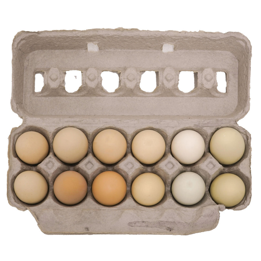Fresh Grade A Jumbo Printed Egg Cartons, Z451, Stromberg's.