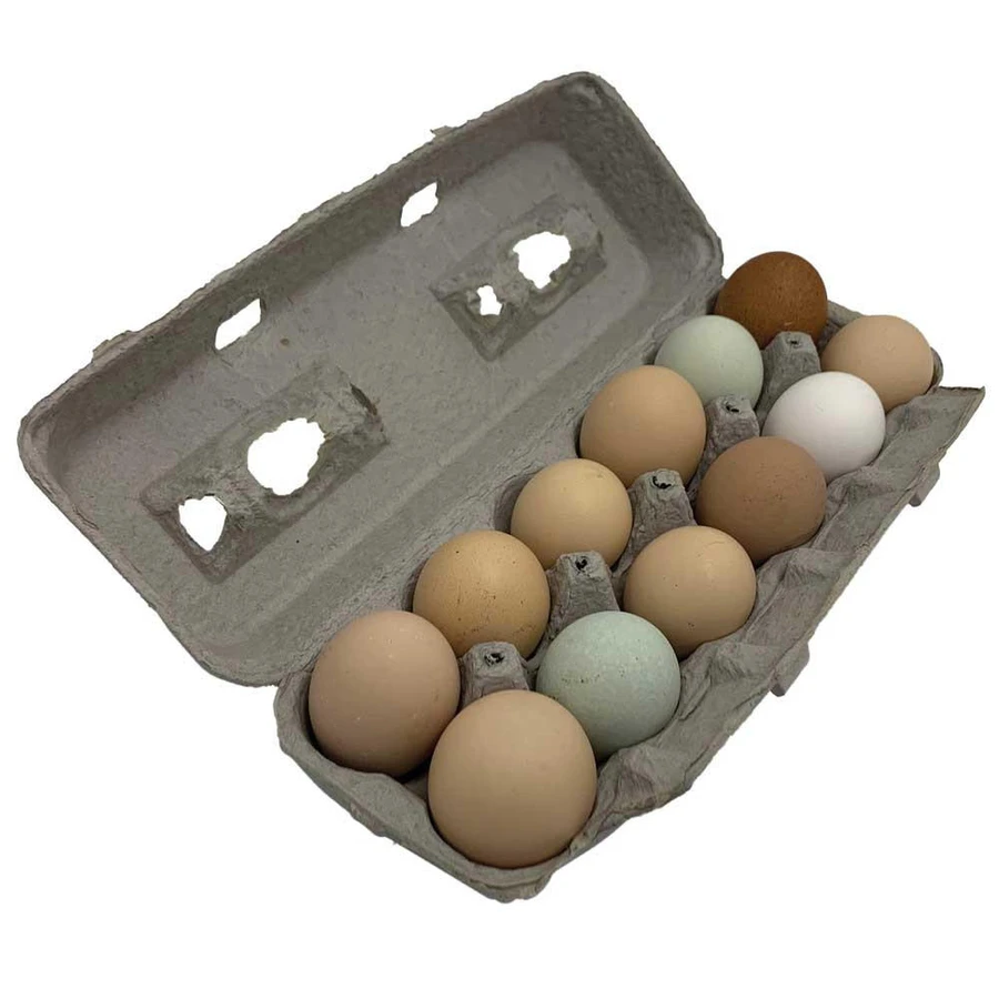 Grade A Large Printed Egg Cartons, Y012, Stromberg's.